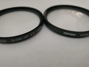 Tiffen 62mm Close-up Lens Filter Set +1, +2 - Picture 1 of 5