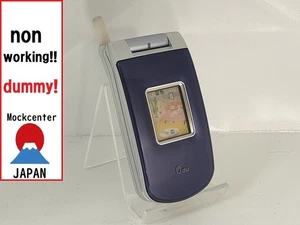 【Factice !】 Téléphone portable SANYO A5306ST (couleur marine) au-japon qui ne fonctionne pas - Photo 1 sur 3