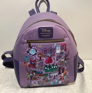 Mini mochila Loungefly Disney The Haunted Mansion Map - Imagen 1 de 9