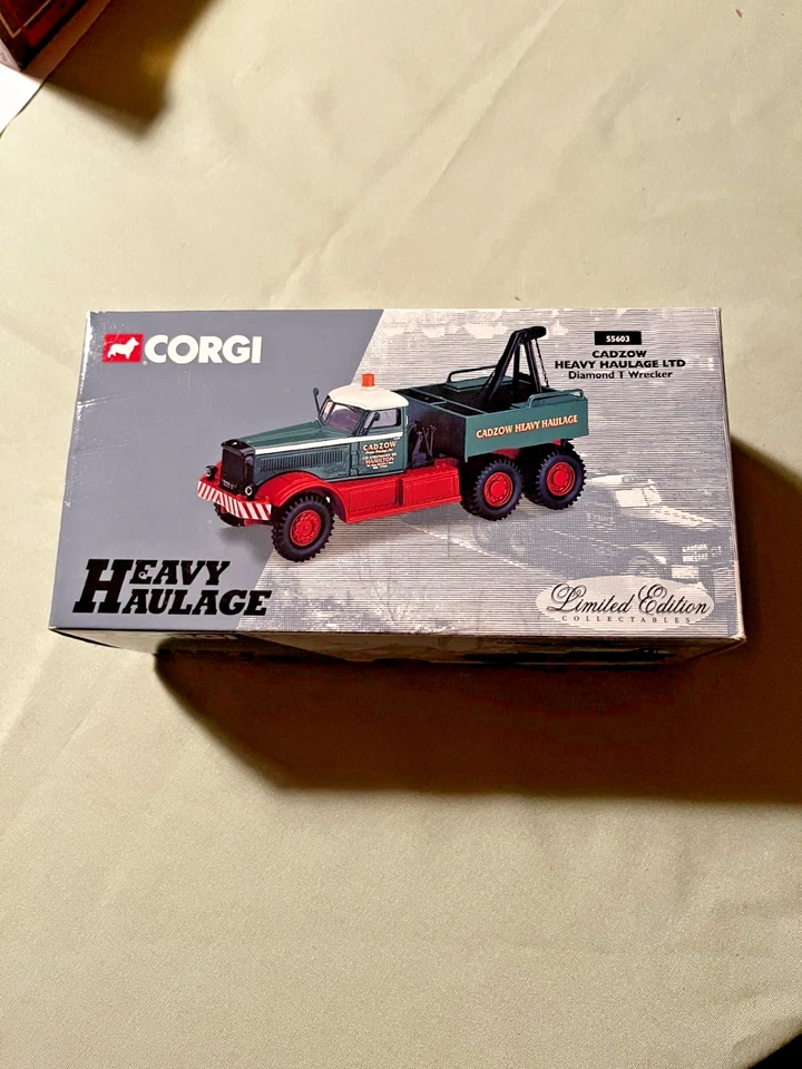CORGI 55603 Diamond T Cadzow heavy haulage wrecker, MIB, 1/50 scale - Image 1 of 1