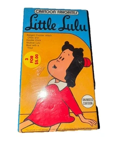 Little Lulu Cartoon Favorites VHS Bargain Counter Attack Chick And Double Chick - Picture 1 of 6