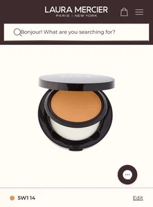 Laura Mercier Smooth Finish Foundation Powder SPF 20 (New in box )- 5W1 14 Shade - Picture 1 of 8