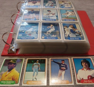 Juego completo de béisbol Fleer 1982 (1-660) ¡en perfecto estado!  Cal Ripken Jr. RC Foto 1 de 4