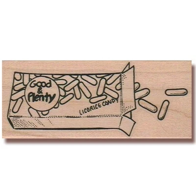 NUEVO Sello de Goma Montado, Buen Caramelo, Caja Snack Comida Chocolate Dulce Golosina sm Foto 1 de 2