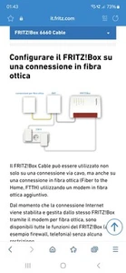 Fritzbox 6660 Cable Wi-Fi 6 Lan 2,5gb Versione internazionale - Photo 1/7