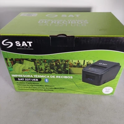 NEW SAT THERMAL RECEIPT PRINTER  SAT 22T UEB USB, BLUETOOTH ,ETHERNET - Image 1 of 4
