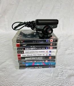 9 x PS3 Playstation 3 Game Bundle / Job Lot & Eye Camera For PS3 Console. - Picture 1 of 19