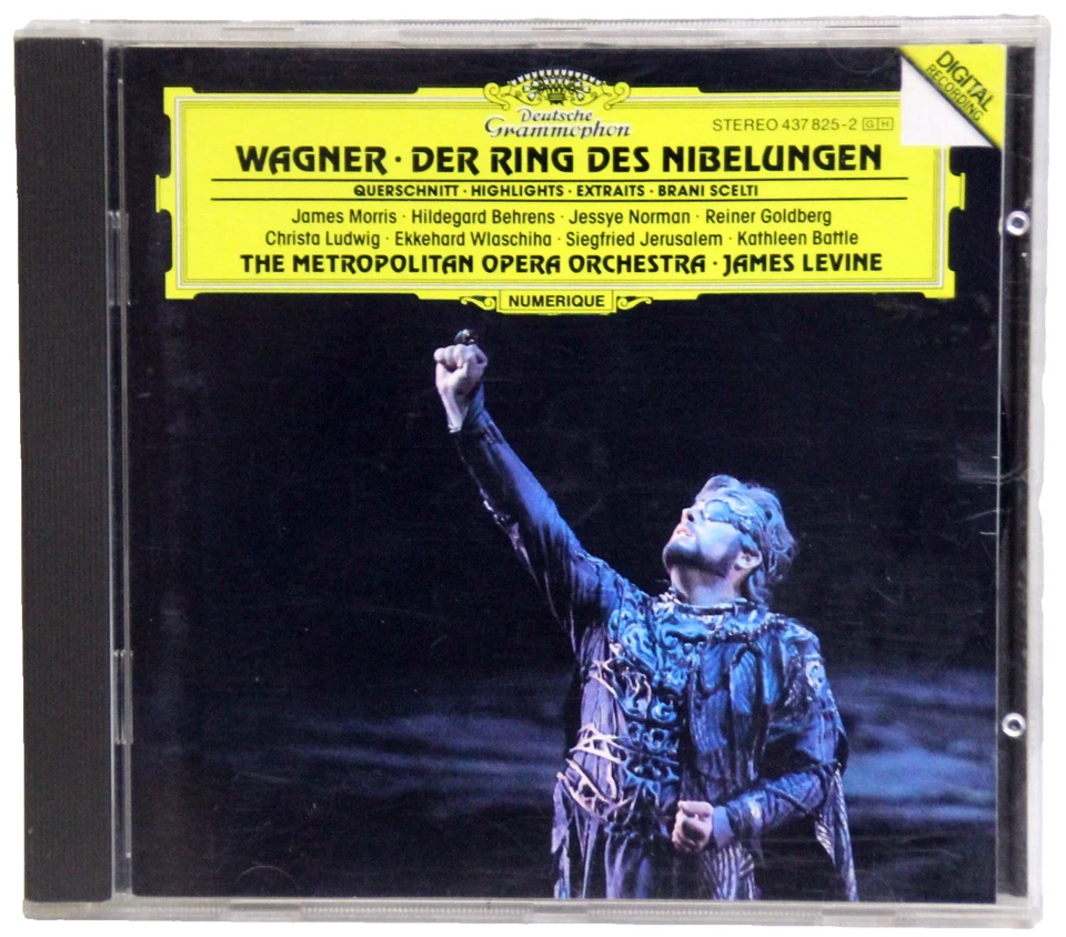 CD - WAGNER Der Ring der Nibelungen - James Levine (Querschnitt) - Bild 1 von 2