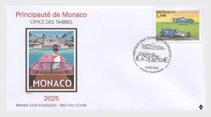 MONACO 2025 FDC´s Legendary Race Cars – Ligier JS11/15 1v MNH - Picture 1 of 1