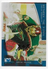 03/04 BAP MEMORABILIA TORONTO SPRING EXPO SAPPHIRE PROMO #116 Dwayne Roloson 1/1