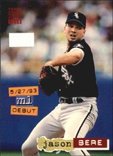 1994 Stadium Club First Day Issue White Sox Baseball Card #212 Jason Bere /2000