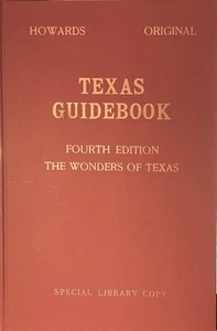 Howard's Original Texas Guidebook-Wonders of Texas (Hardcover, 1962) Rex Howard - Picture 1 of 2