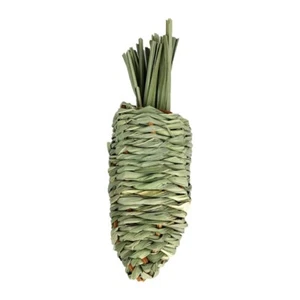 Rabbit Chew Toy Natural for Hay Grass Carrot for Bunny Gerbil Ra - Picture 1 of 8