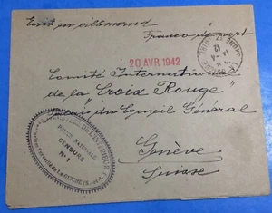 Holocausto 1942 Sanatorio LaGuishe a la Cruz Roja Suiza - Imagen 1 de 4