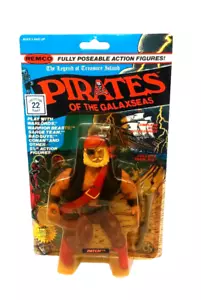 Pirates of the Galaxseas Patch 51⁄2"" Modellino Remco con moneta del tesoro nuova con scatola - Foto 1 di 9