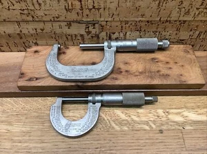 Starrett Outside Micrometer #1212 & #230 Lot - Picture 1 of 7