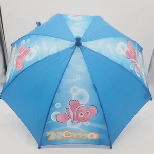 Finding Newo Kids Umbrella With Nemo Handle Standard Blue Clownfish - Picture 1 of 11