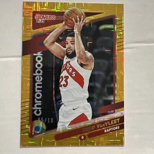 2021-22 Donruss FRED VANVLEET #38 GOLD Laser parallel /10🔥 SP Raptors☄️ - Picture 1 of 3