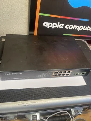 BV-Tech POE-SW802G 10 Gigabit Port Netwotk Switch - Image 1 of 4