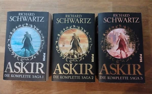 Richard Schwartz Geheimnis Askir Gesamtausgabe 1-3 komplette Saga 3 Bände - Bild 1 von 10