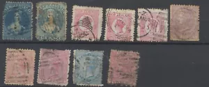 New Zealand Stamps 1892 SG199;201;203;217/8;220;223;235;237/8;240;243;245 CV £13 - Picture 1 of 2