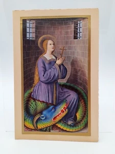 Sainte Marguerite Les Heures d'Anne de Bretagne Nationalbibliothek 1946 - Bild 1 von 3