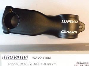 Truvativ  Wavo  Mtb handlebar stem ( 28.6 / 25.4 ) - 90mm  NOS Retro  bicycle. - Picture 1 of 6