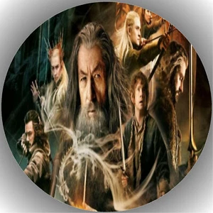 Tortenaufleger Geburtstag Tortenbild Fondant Oblate Der Herr der Ringe P17 - Bild 1 von 1