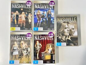 Nashville Complete Seasons 1 2 3 DVD 2012 Great Condition Region 4 Free Post ✅