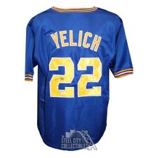 Christian Yelich Autographed Milwaukee Custom Blue Baseball Jersey - JSA