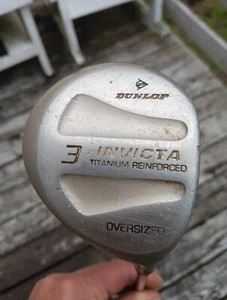 dunlop invicta 3 titanium reinforced oversize rh With Power Point Plus Shaft. - Picture 1 of 6