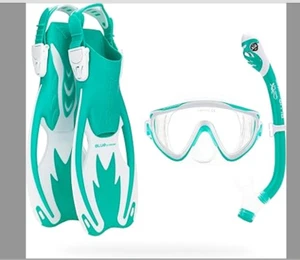 CRESSI Tinetto Rocks Dry Set - Kids Snorkeling Set Short Adjustable Fins, S/M - Bild 1 von 2