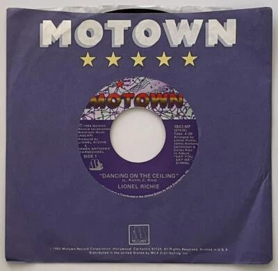 Lionel Richie Dancing On The Ceiling 45 M- (unplayed) 1986 Motown R&B - Image 1 of 2