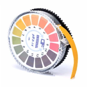 5Meters 0-14 PH Test Paper Alkaline Acid Indicator Paper For Water Urine Saliva - Bild 1 von 8