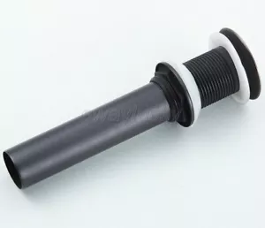 Oil Brass Pop Up Waste Drain without Overflow for Bathroom Sink Faucet wsd017 - Picture 1 of 6