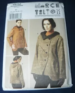 Vogue Sewing Pattern V8752 Marcy Tilton Jacket Loose Fit Size 14-22 Uncut - Picture 1 of 1