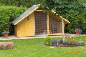 Hundezwinger 3,4m x 1,8m 6qm ------ zur Zeit nicht lieferbar ------ - Bild 1 von 7