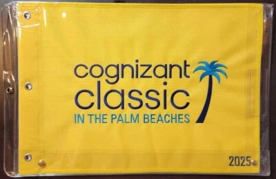 Prendedor de bandera Cognizant Classic (PGA Nat'l Resort) 2025 logotipo embr YLW: Joe Highsmith Foto 1 de 4