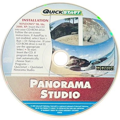 Panorama Studio CD-ROM for Windows by Selectsoft - Image 1 of 3