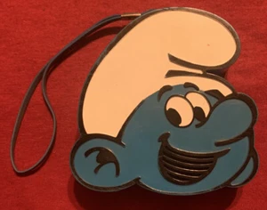 Vintage 1982 Peyo SMURFS AM Transistor Radio Tested Works. Super Cute! - Picture 1 of 8