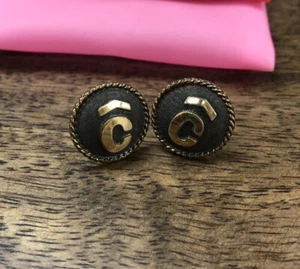 VOGT Cufflinks Silver "C" - Picture 1 of 12