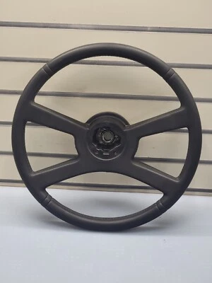 1988-1994 Chevrolet Chevy Truck 4 Bar Hard Rubber Steering Wheel OEM C1500 K1500 - Image 1 of 4