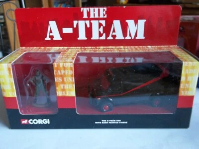 Corgi CC87502 - The A Team Van GMC Vandura with BA Figure - NEW from 2007 - Image 1 of 4
