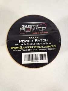 Patch and Shield Power Tape Clear - All Weather Patch Tape 4" X 5ft MADE IN USA - Imagen 1 de 6
