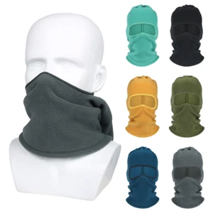 Winter Fleece Balaclava Ski Face Mask Thermal Lightweight for Outdoor Activities - Picture 1 of 66