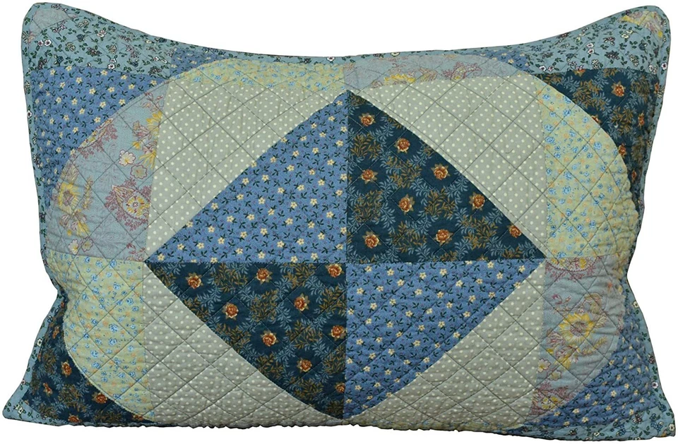 Falsa decorativa Nostalgia Home Dylan, estándar 20" x 26" azul/multi Foto 1 de 1