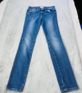 Hudson Jeans Girls 12 Straight Leg Pockets Medium Wash Denim Pants - Picture 1 of 14