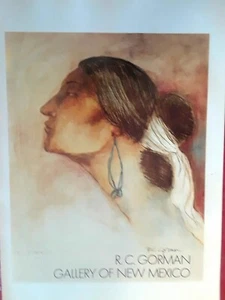 R.C.Gorman-"PORTRAIT OF ANGELINA, Navajo, -13x9.5 Art Poster Print, $9.99..NEW - Picture 1 of 1