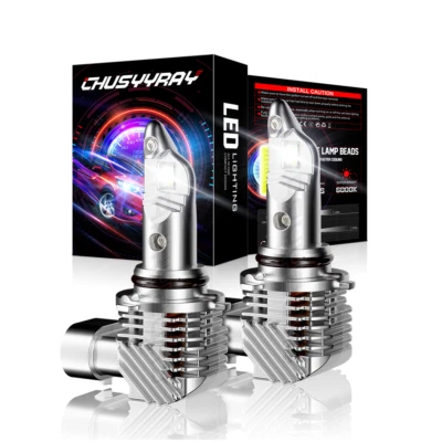 For Vauxhall Mokka/Mokka X 2012-19 HB3(9005) LED Headlight Bulbs High Beam 6000K - Image 1 of 4