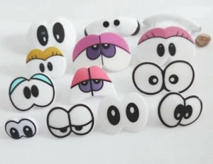 Sicherheitsaugen, Cartoon toy Eyes, Comic Augen - Bild 1 von 46